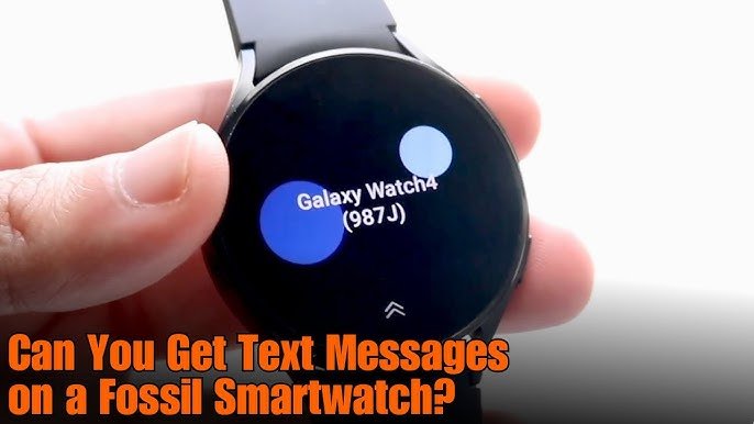 Can You Get Text Messages on a Fossil Smartwatch?